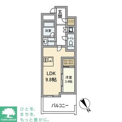 プラウド五反田の物件間取画像